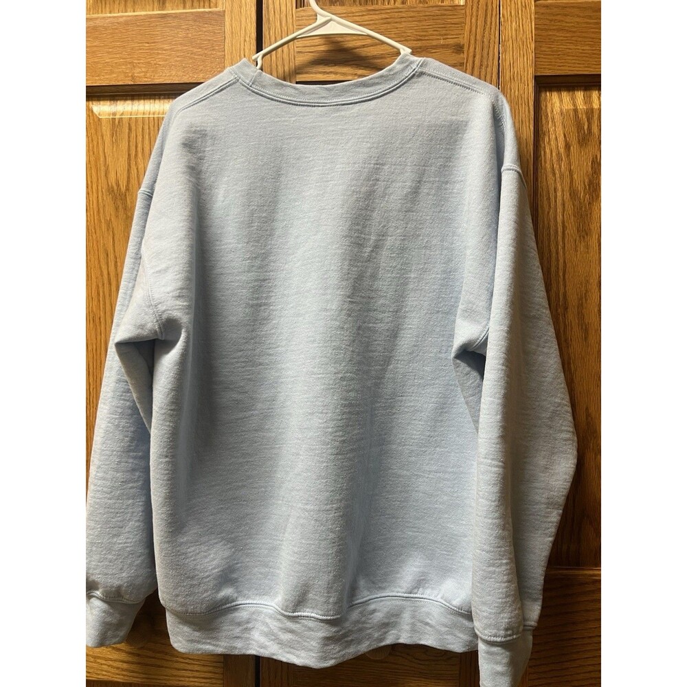Light Blue Crewneck With Text Size L - Picture 4 of 5